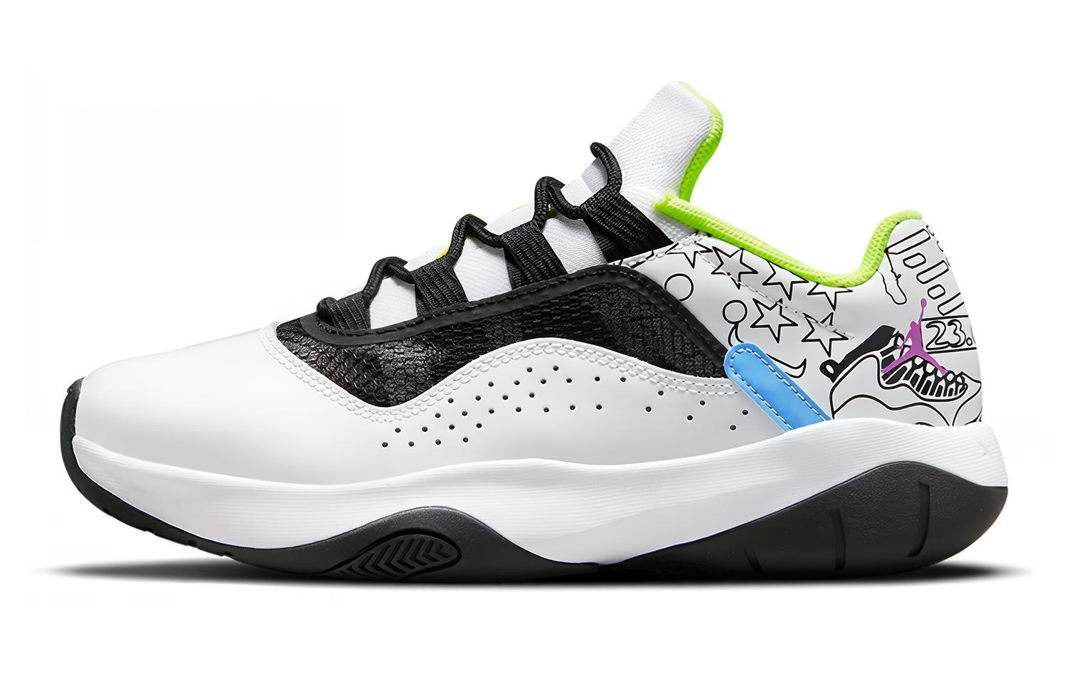 Air Jordan 11 CMFT Low SE GS White Volt 36