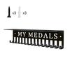 Metal Medal Display Wall-Mounted Trophy Storage Holder Medal Hanger Perfect For Sports Achievements Honorary Medals And Gifts