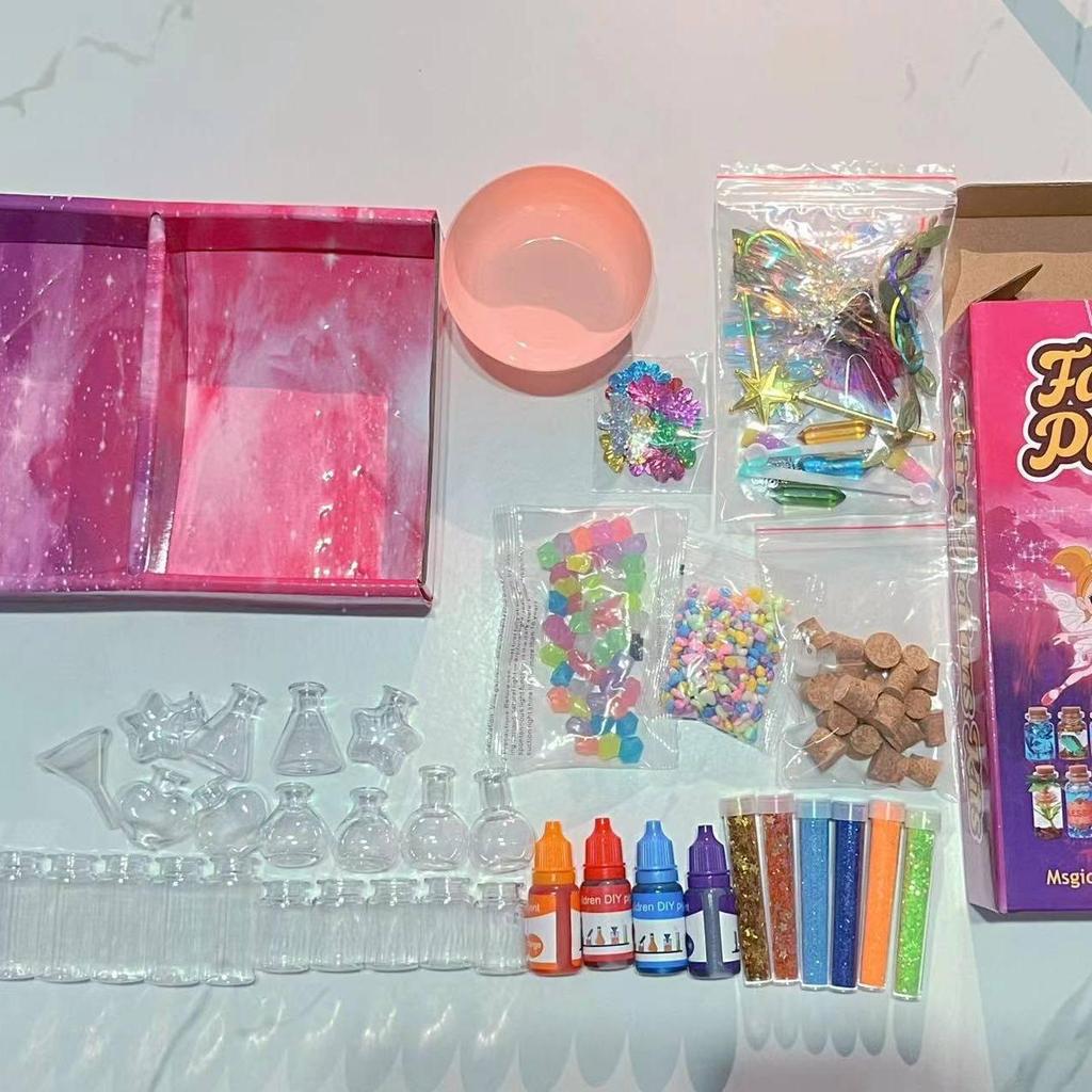 Zestaw do robienia magicznych eliksirów dla dzieci,rękodzieło halloweenowe