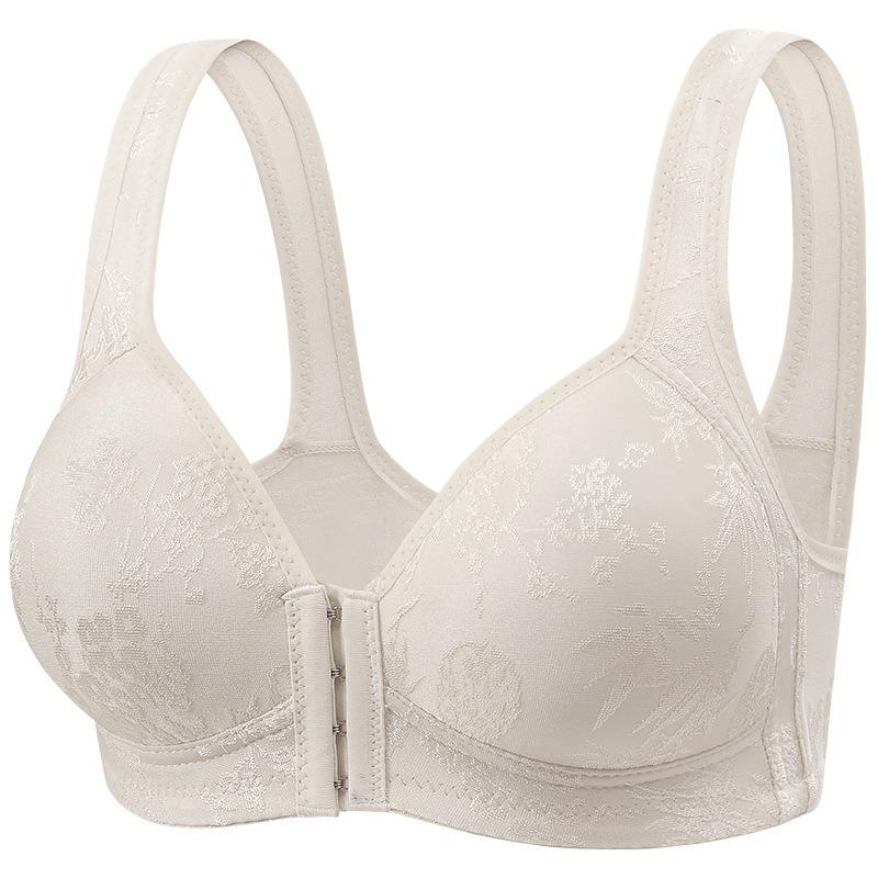 Women S Front Closure No Wire Push Up Bra 3 4 Cup Breathable Underwear