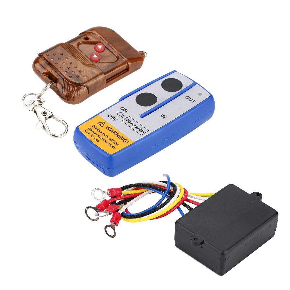 

12В 50футів Універсальний Бездротовий Пульт Дистанційного Керування для Лебідки для Автомобіля Вантажівки