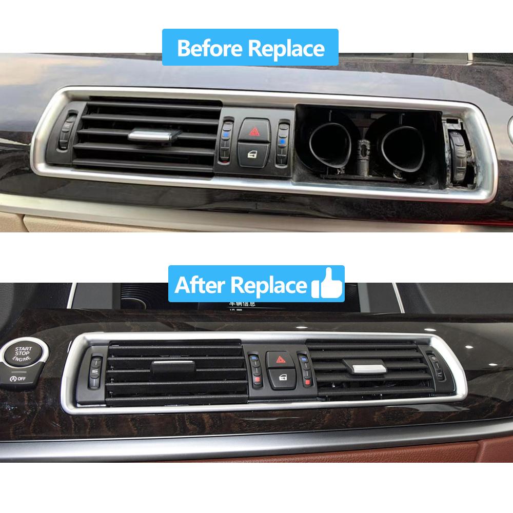 LHD RHD Front Console Center Air Conditioner AC Vent Grille Outlet For BMW 5 Series GT F07 528 535 550