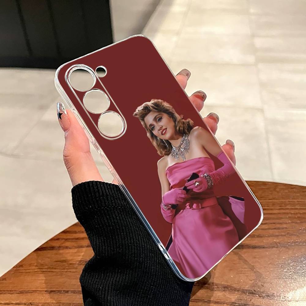 Singer M-Madonna  Phone Case For SamsungA10,12,20,21S,30,31,40,50,51,52,70,71 Transparent Cover