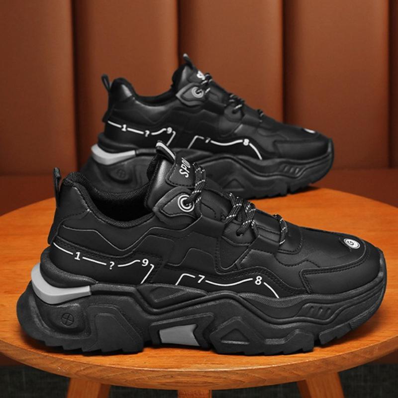 Mode Mode Mångsidiga Herrskor 2025 Höst Nya Herrtjockbottnade Sneakers Komfort Halkfria Herr Casual Skor Zapatillas Hombre