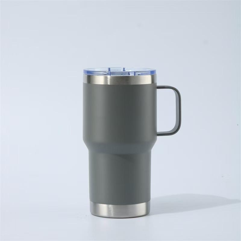 Multi-color Multi-Capacity Stainless Steel Vacuum Insulated Car Cups Leak-Proof Custom Logo Printing Available for Presents Home