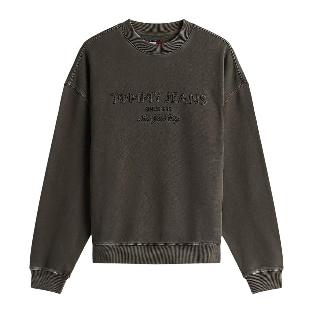 Tommy Jeans Mens Embroidered Logo Sweatshirt