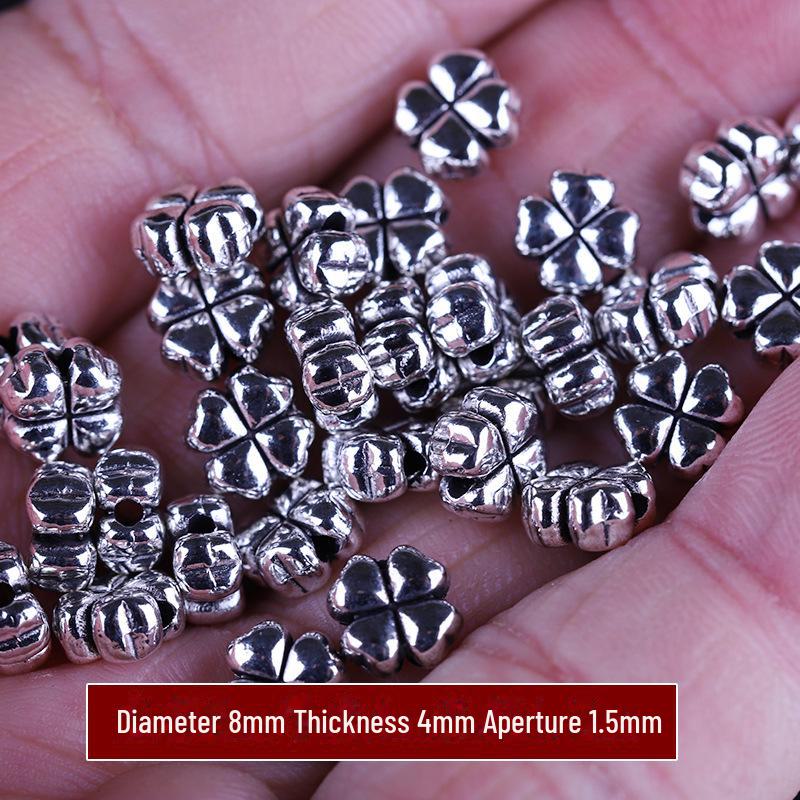 

Бусины из тибетского серебра в форме цветка: Аксессуары для подвесок и браслетов своими руками