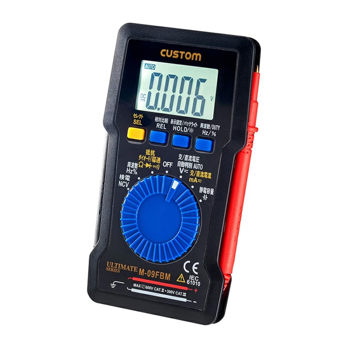 

ELPA Digital Electrical LED Multi-Tester, Voltage, Tool, Check, M-09FBM