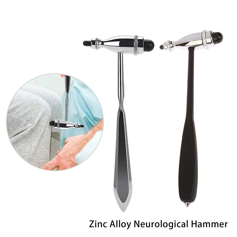 Tools Neurological Hammer Zinc Alloy Percussion Hammer Neurological Reflexes Diagnostic Mallet Medicals Examination Hammer