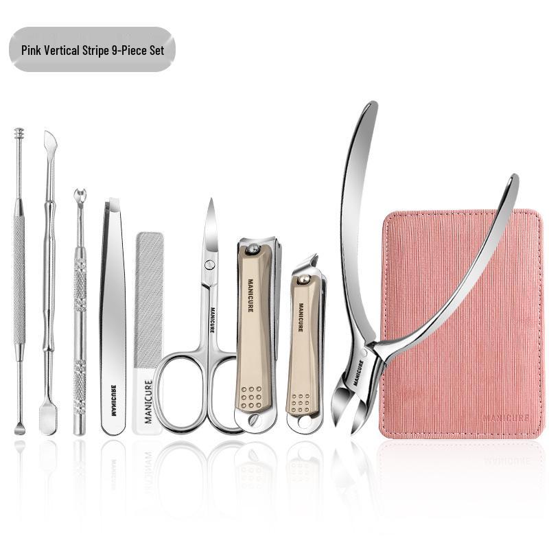 Professionelles Maniküre-Geschenkset: Nagelknipser, Eingewachsene Nagelknipser, Nagelscheren & Werkzeuge