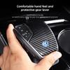 2026 Hot For Volkswagen VW Car Carbon Fiber Gear Shift Knob Handle Cover Accessories For VW Passat Sagitar Touareg GTE POLO PLUS