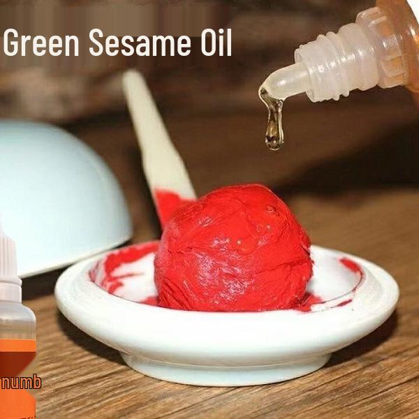 Cinnabar Inkpad Maintenance Oil for Calligraphy and Seal Carving