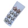 Pack of 8pcs Metal Snap Hair Clips Star Water Drop Barrettes Non Slip Leopard Print Hair Ornament For Women Girls