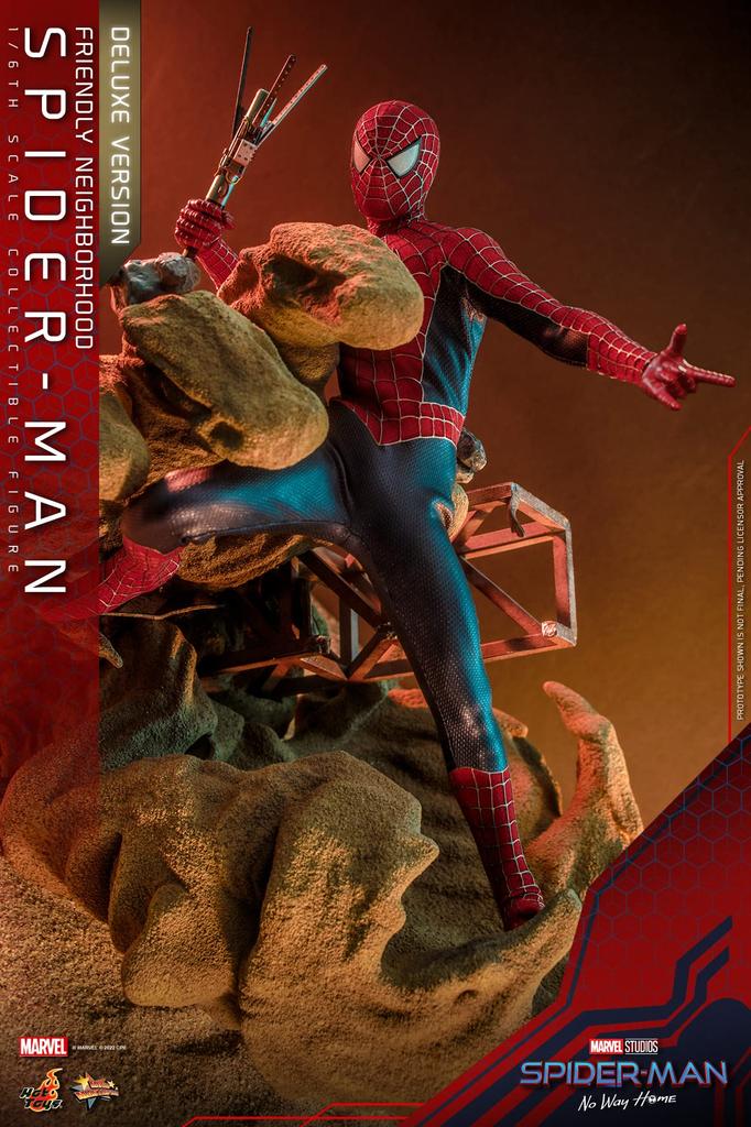 Movie Masterpiece No Way Home Friendly Neighborhood Scale Figure Spider-Man Spider-Man (Deluxe Edition) 1/6