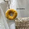 Creative Food Plush Keychains Cute Pendant Kawaii Keychain Girls Cartoon Doll Plush Toy Doll Bread Backpack Decoration Gifts