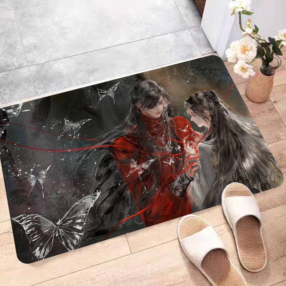 Chinese Heaven Officials Blessing Hallway Carpet Washable Non-Slip Living Room Sofa Chairs Area Mat Kitchen Doormat Area Rug