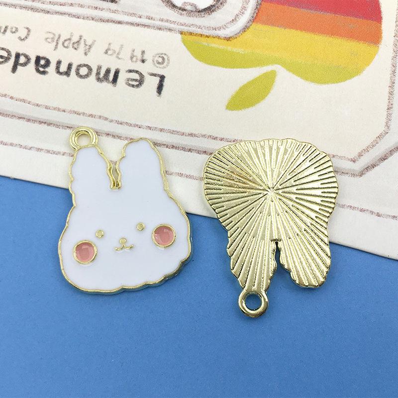 

Doraemon Rabbit Cat Drip Oil Pendant for DIY Bracelet Accessory