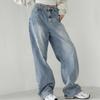 New ArrivalS Open Run Women S Semi Wide jeanS 3 Stage Length 4 colorS