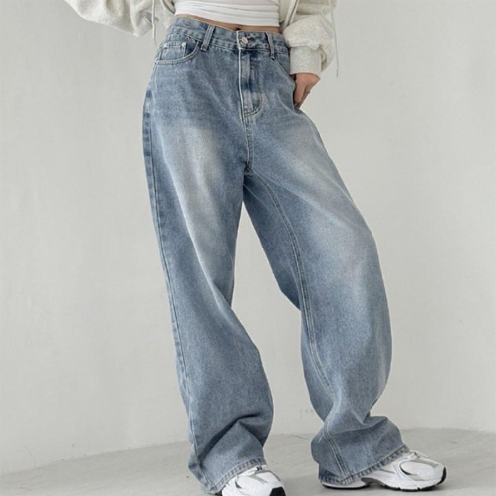 New ArrivalS Open Run Women S Semi Wide jeanS 3 Stage Length 4 colorS