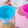7Cm Silicone Wide-Mouth Funnel Wide Mouth And Large Diameter Funnel Pour Oil Milk Powder Beans Dispense Funnel Kitchen Tool