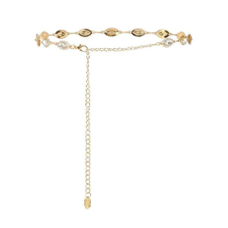 Mary New women s waist chain - stylish and high-end skirt decoration chain - trendy accessory chain 110cm