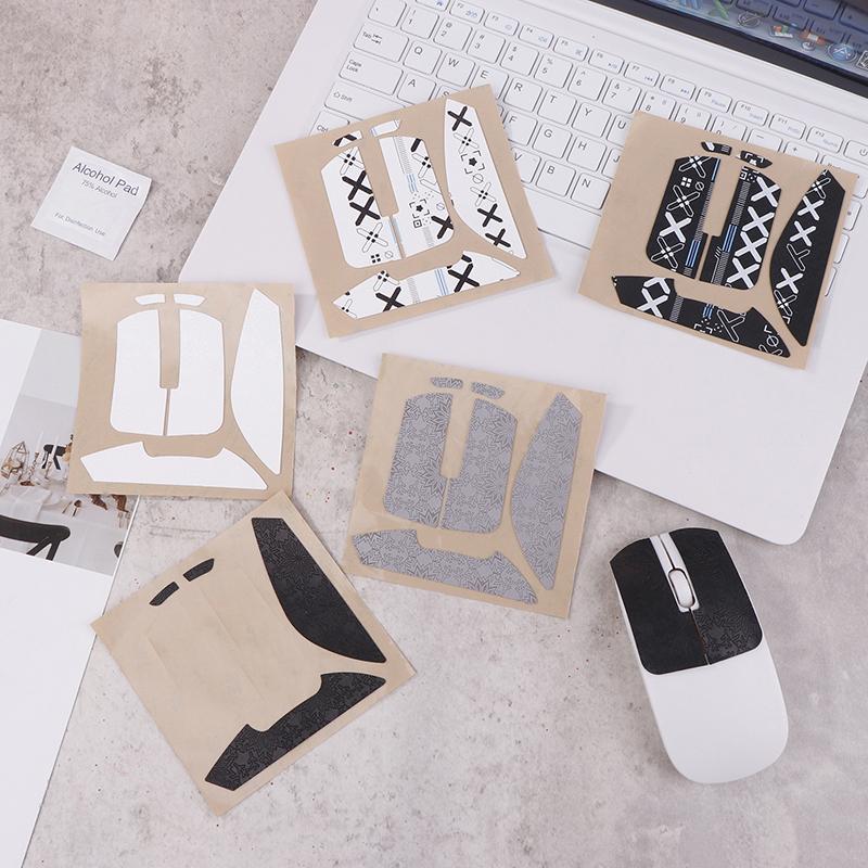 1Set Ultraglide Mouse Anti Slip Sticker For Viper V3 Pro Non-Slip Anti Sweat Tape Ultrathin Snowflake Texture Anti Sweat Patch