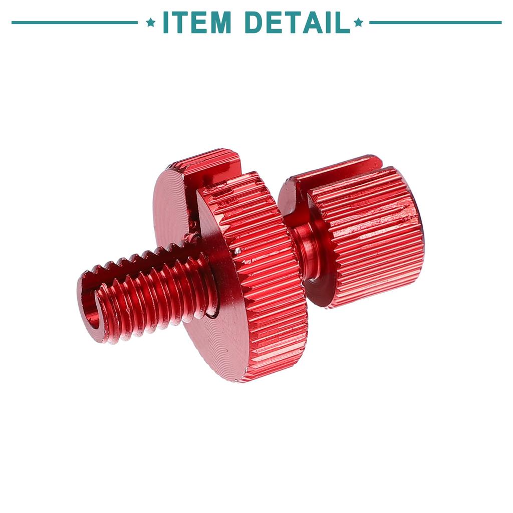 ACROPIX Go Stary Ton Czerwony M8 Śruba Regulacyjna Linki Hamulca Sprzęgła Śruba Regulacyjna (z automatami) - 4 paczki