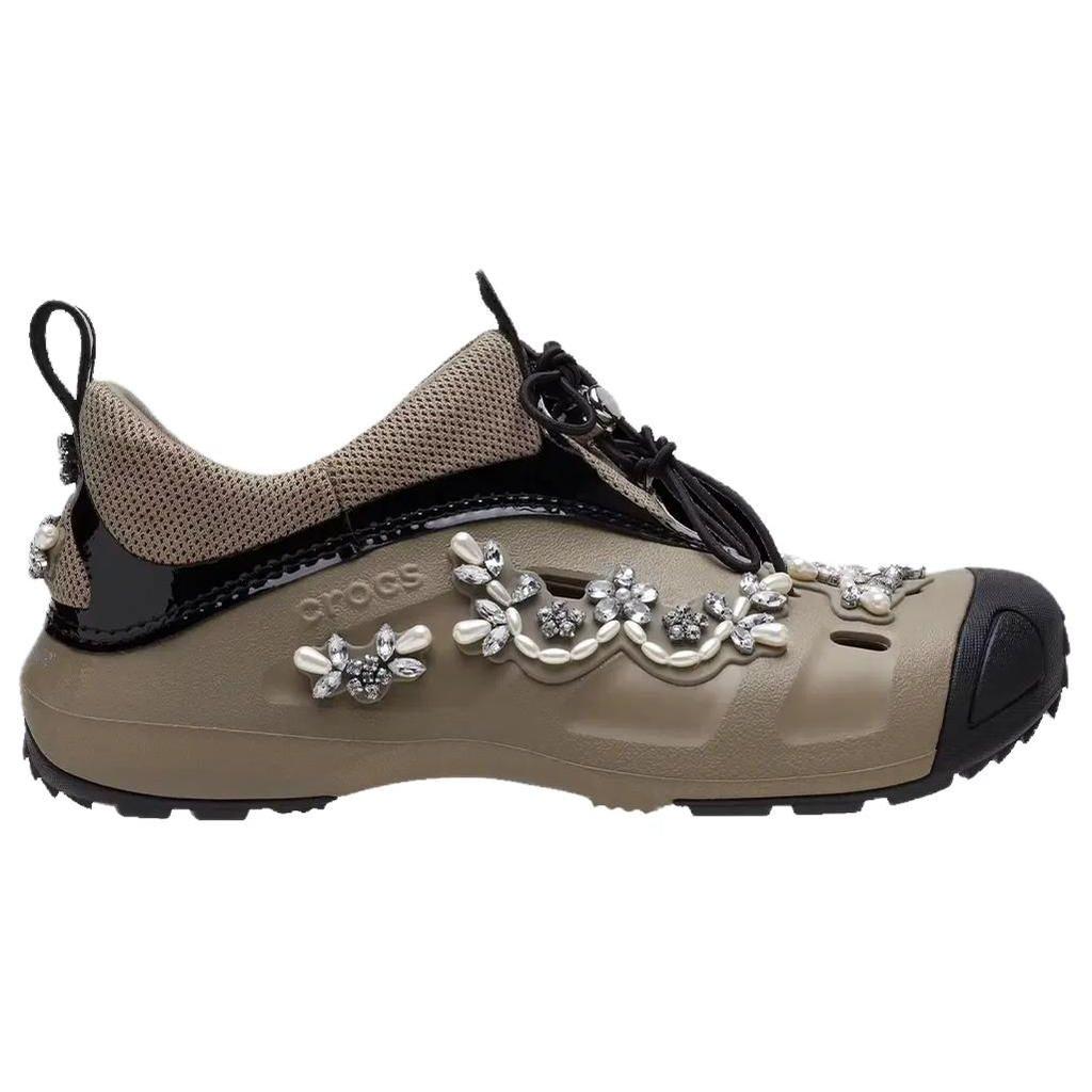 Simone Rocha x Crocs Quick Trail Low Khaki Unisex Sneakers Green 209635-260