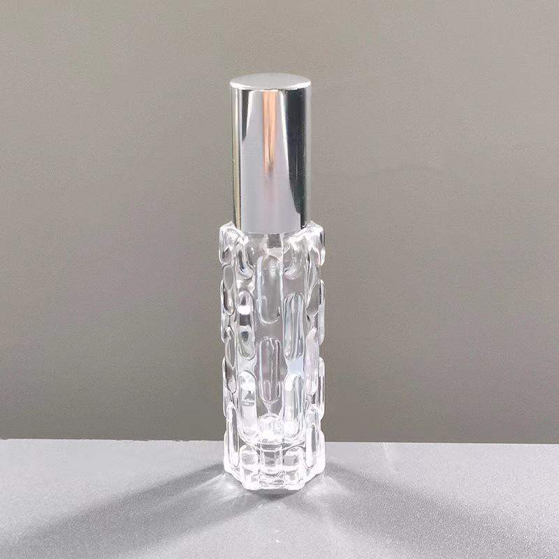 Bitter Gourd 10ml High-End Glass Perfume Spray Bottle - Portable Travel Dispenser.