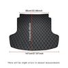 Car Trunk Mats For Hyundai Sonata 2024 Auto Interior Accessories Waterproof  Covers Parts Products Cargo Liner Rugs Pads