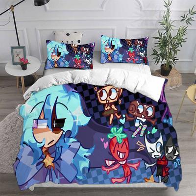 Dandy's World Bedding Set Game 3D Printed Duvet Cover Set With Pillowcases Boy Girl Teens Kids Birthday Gift Soft Bedclothes