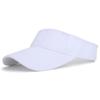 Cappello con visiera parasole per sport all'aperto, con parte superiore aperta, traspirante, regolabile, stile baseball, cappello parasole per tennis, golf, corsa