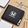 Car ID Credit Card Holder Men Minimalist Wallets Case For Civic Accord Odyssey City H-RV Jazz Insight Interior Accessories XD9