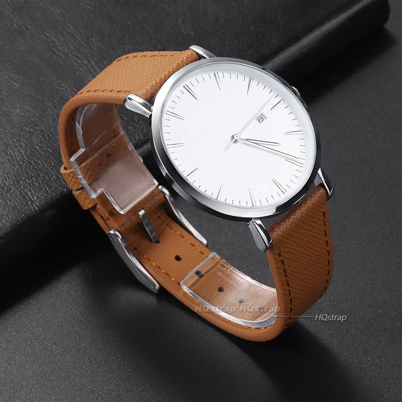 Quality Calfskin Leather Watch Bands Quick Release Leather Watch Straps 18mm 20mm 22mm Strap Wristwatches Watch Accessories