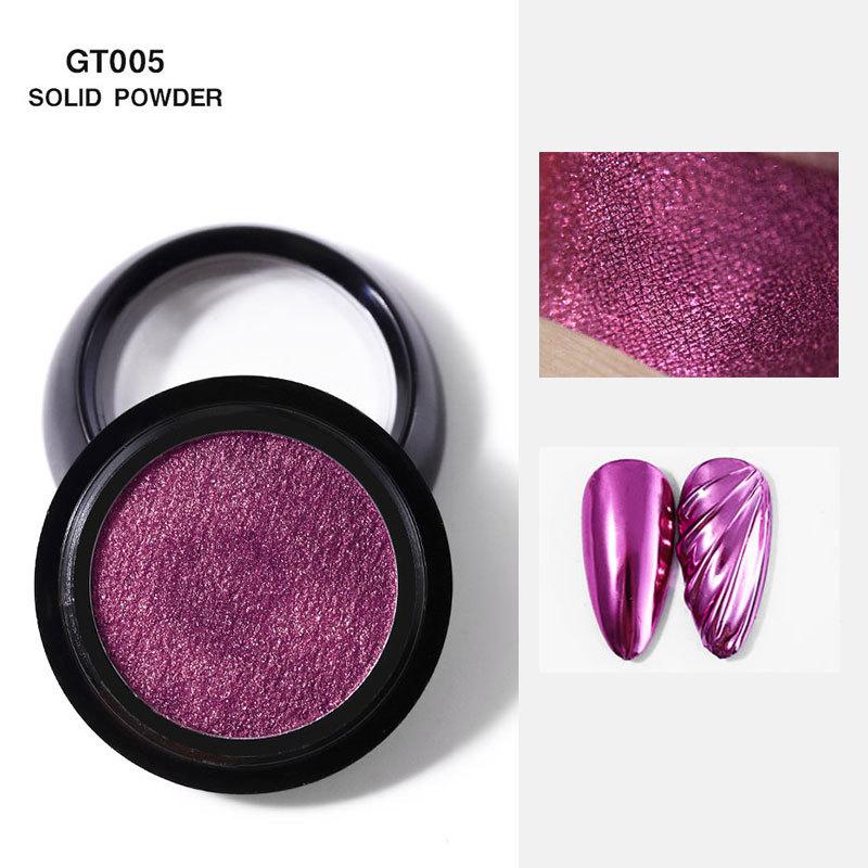 Nail Art Bubble Powder Decoration Glitter 3D Mirror Effect Pigment 0.5g Shimmer Nail Polish for Nails Beauty Tools