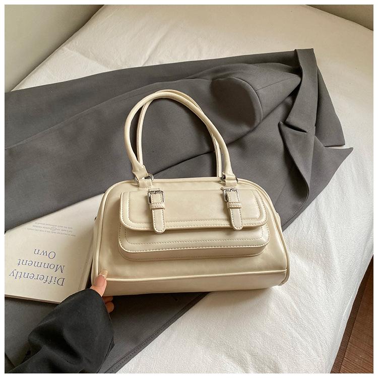 Eine modische, schlichte und elegante, Nischen-Casual-Einzelschultertasche für Damen, eine koreanische Version der beliebten Pillow Bag