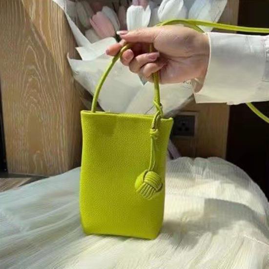 Women's Crossbody Phone Bag Solid Color Mini Messenger Bag Small Crossbody Purse Cell Phone Bag for Casual Outings Shopping Street