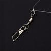 Hook Wire Fishing Sabiki Rigs Fishing String Hooks Artificial Fishing Lures Fishskin Skirt Lure