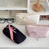 Cute bowknot Pencil Case Large capacity storage bag Pouch Gift for Girls School Office Stationery storage bag Organizer Supplies