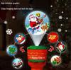 Children’s Early Education Christmas Flashlight Toy - Cute Cartoon Projection Gift