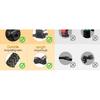 Motorcycle Spotlight Switch Light Bar/Work Light Fog Light On/Off Nylon Wiring Harness for Car Boat Truck 120W Cable Accessories