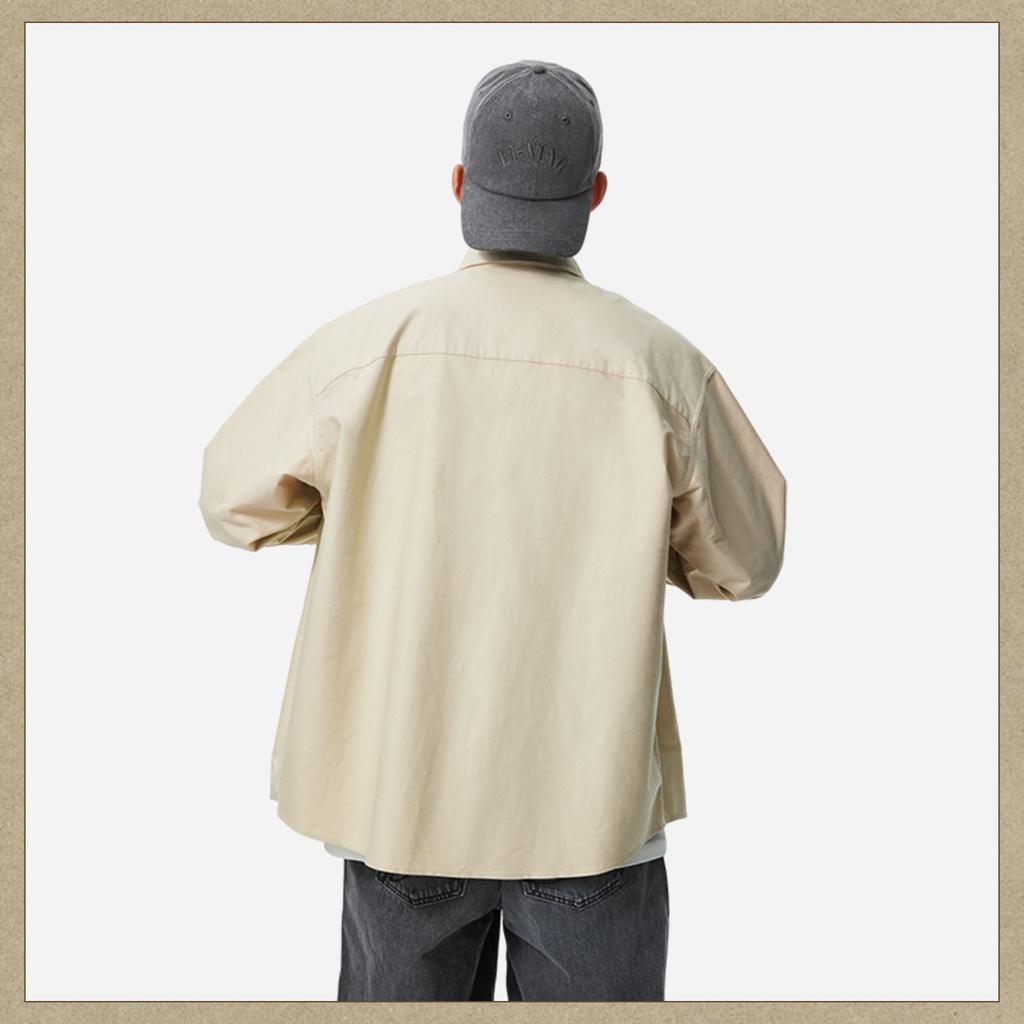 Li Ning Sports Life Collection Shirt Unisex Light Milk Umber ASHU489-5