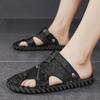 Hot selling men's slippers and sandals in summer  Breathable an comfortable casual men's  New outdoor walking  SANDALS  shoes