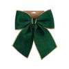 Christmas Decorations High-end Gold Velvet Bow Christmas Flocking Bow Large Red