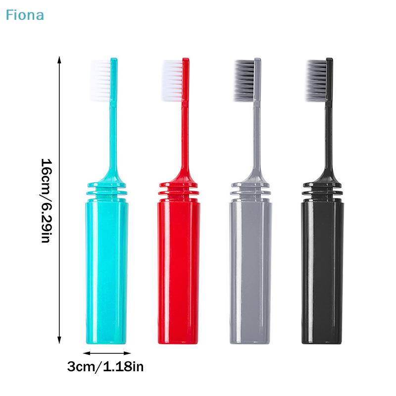 1Pcs Portable Travel Toothbrush Foldable Soft Hair Dental Brush Folding Efficient Teethbrush Adult Toothbrush