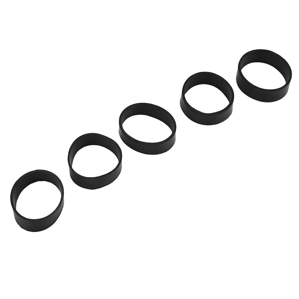 KEEP DIVING 5 Stück Gummi-Befestigungsband für 5 cm Gurtband, Gewichtsgürtel, Tauchzubehör