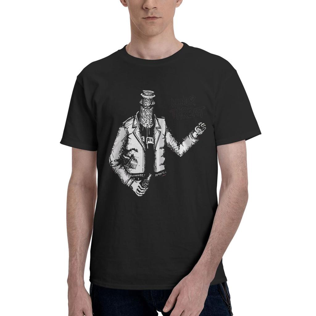 Minor Threat Bottled Violence 100 Cotton Casual Breathable Confortable Manga Funny Ugus TShirts Mens Shirt