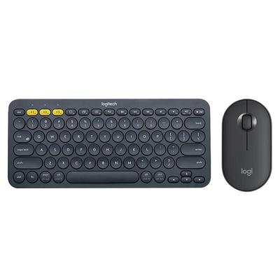 Logitech K380 Wireless Bluetooth Keyboard & Pebble Mouse Combo