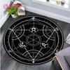 Cartoon Magic Circle Rug Home Decorative Round Carpet Soft Fashion Area Rugs Bedroom Anti-slip Floor Mat Chair Mat Evil Carpet