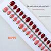 Summer Strawberry Polka Dot Cat Eye Press-On Nails - Chic Fairy & Elegant Style Nail Art Stickers